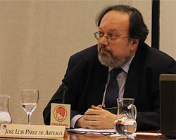 José Luis Pérez de Arteaga en la Residencia de Estudiantes